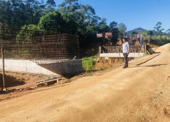 Major Gercino segue com obras da nova ponte do Itereré