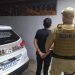 Homem é preso após briga e ameça contra mulher