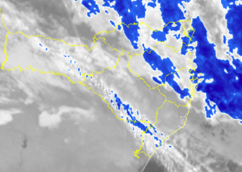 Ciclone extratropical causa chuva persistente e volumosa até sexta-feira