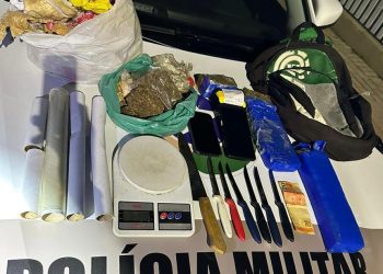 PM prende suspeito de tráfico de drogas em São João Batista