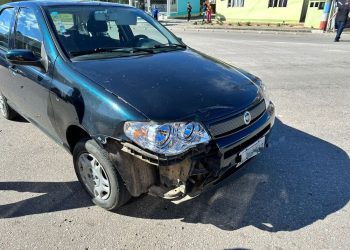 Motociclista fica ferido após acidente em São João Batista