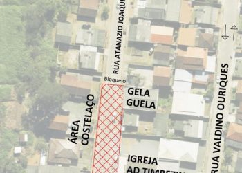 Trecho da rua Atanázio Joaquim dos Santos terá trânsito de veículos bloqueado, em São João Batista