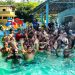 Crianças e adolescentes atendidos pelo SCFV realizam passeio ao Lagoa Azul Park