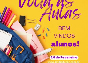 Abertura do ano letivo marca compromisso do SindiEducar com educação de qualidade