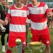 Pai e filho celebram título do Campeonato Municipal de Nova Trento