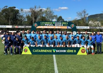 Caravaggio conquista o título da Série B 2024 do Campeonato Catarinense