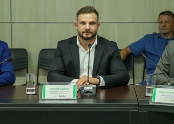 Vice-prefeito Mateus Galliani apresenta demandas de São João Batista em Brasília