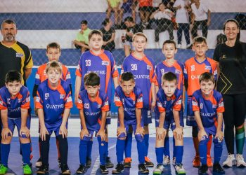 Equipe Sub-11 da Fube disputa final da 1ª Copa Nova Trento de Futsal