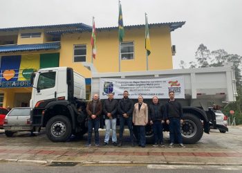 Major Gercino conta com novo caminhão basculante para a Secretaria de Obras