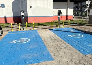 São João Batista recebe estação da Celesc para recarga de veículos elétricos