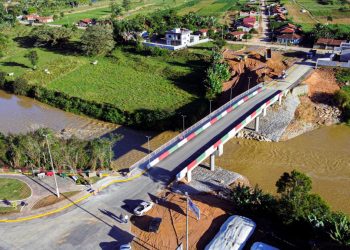 Prefeitura de São João Batista inaugura a nova ponte de Colônia Nova Itália