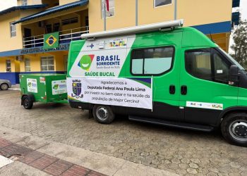 Major Gercino recebe Unidade Odontológica Móvel