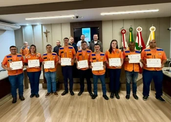 Segunda turma de voluntários da Defesa Civil de São João Batista recebe certificação