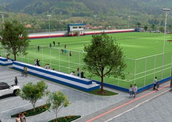 Prefeitura de São João Batista assina ordem de serviço para construção de complexo esportivo no bairro Fernandes